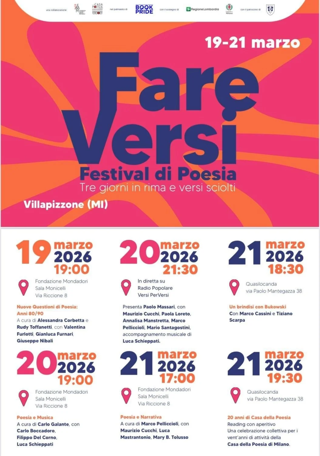 Mondadori transforma Villapizzone em roteiro poético no Dia Mundial da Poesia