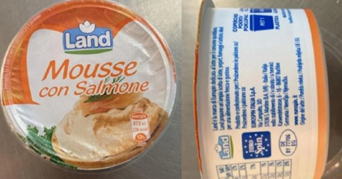Mousse de salmão da marca Land é retirada do mercado por possível risco de botulismo