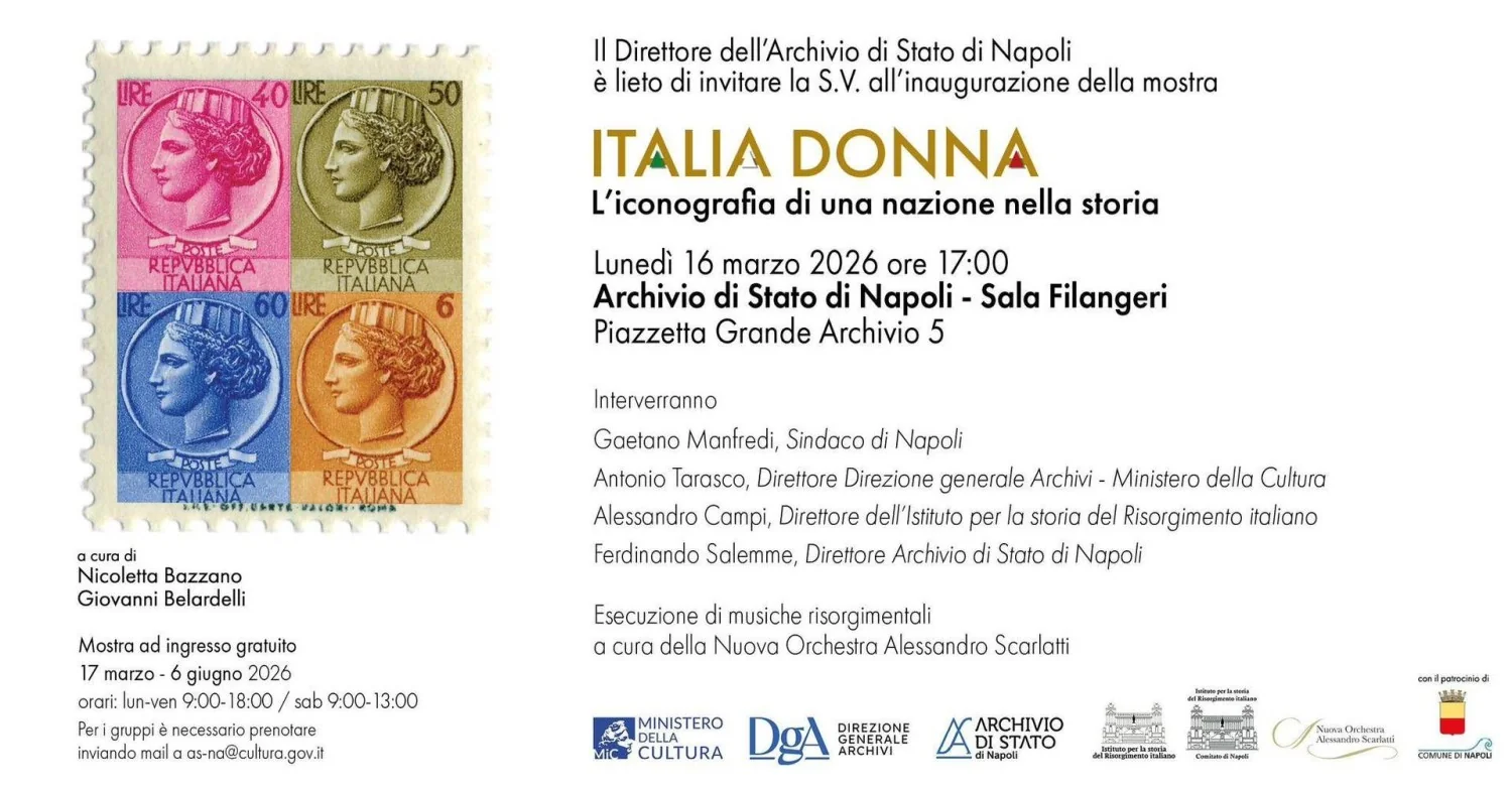Napoli sedia a primeira Giornata nazionale del Risorgimento: memória, escolas e a mostra 'Italia Donna'