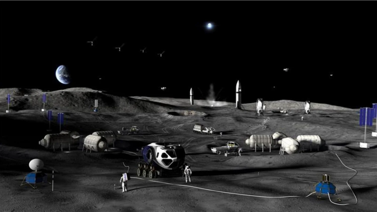 NASA suspende o Gateway e prioriza construção de uma base lunar com prazo até 2036