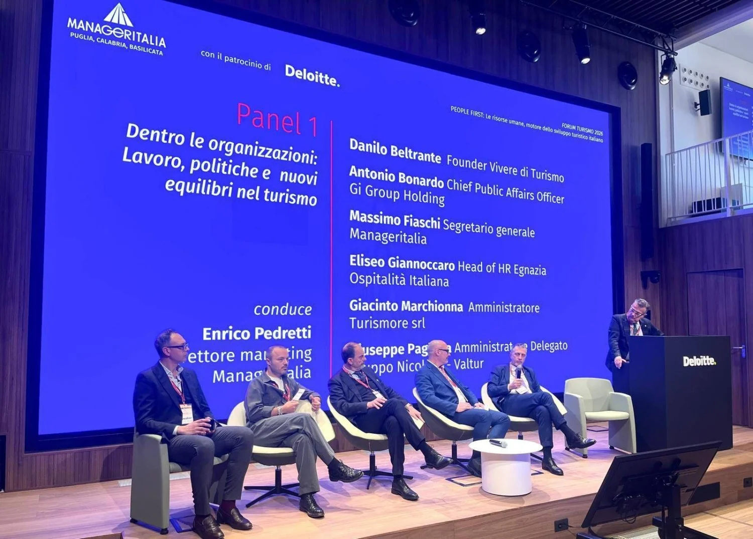 People First no Fórum Turismo Itália: mais de 200 profissionais destacam o papel do capital humano para o desenvolvimento da Puglia e do Sul