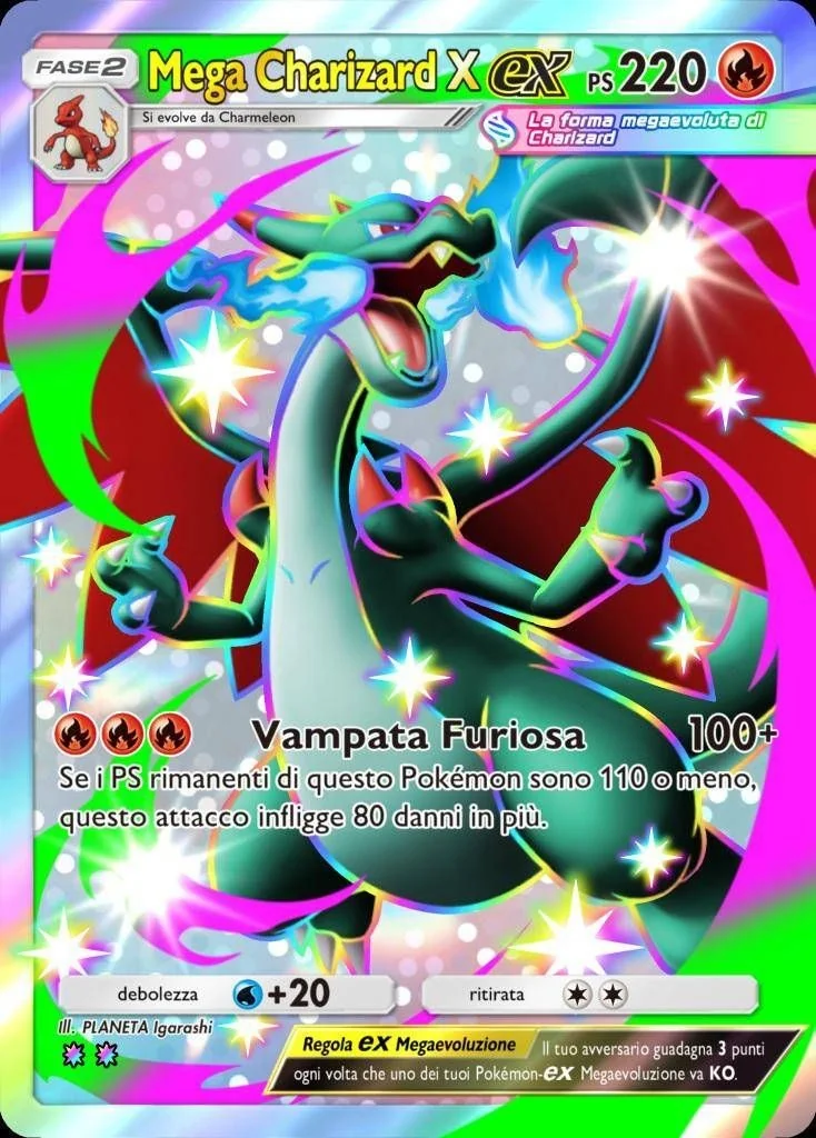 Pokémon Pocket recebe expansão 'Mega Splendore' com Mega Charizard X e Mega Gengar