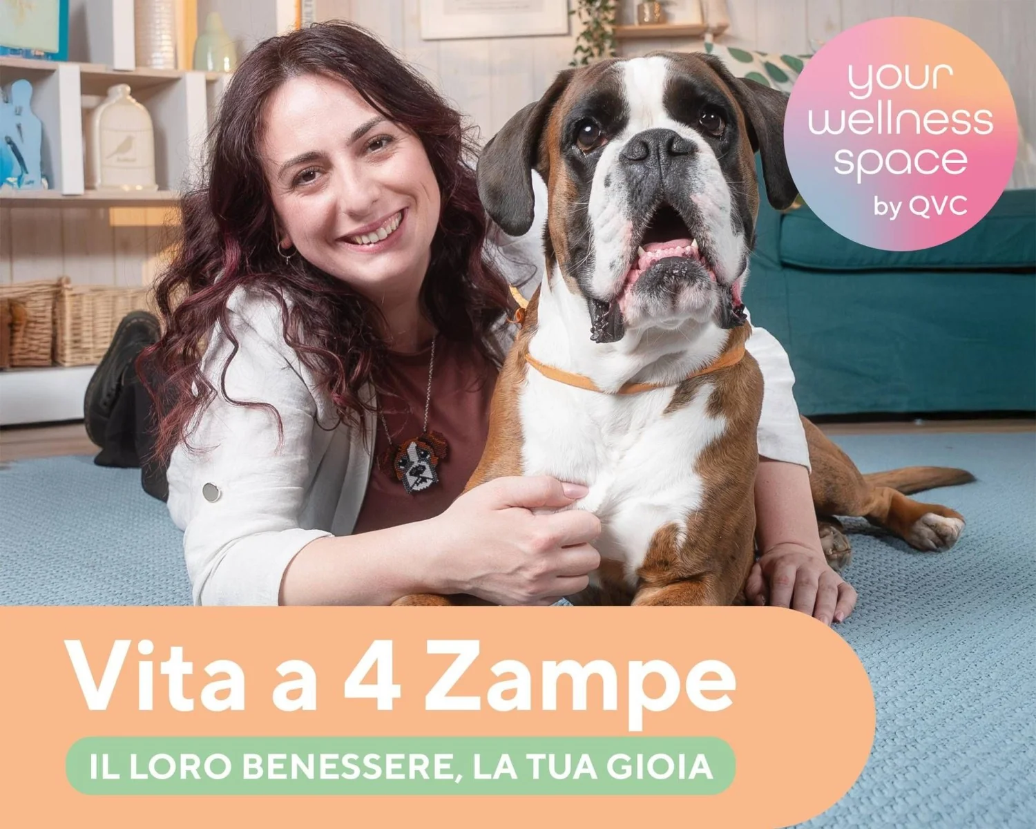 Qvc Italia lança categoria de pet care e estreia o TV show 'Vita a 4 zampe'