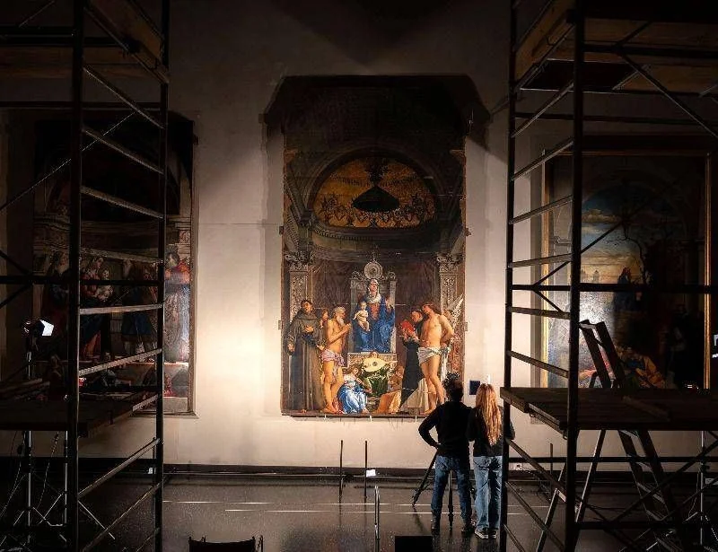 Em Veneza começa o restauro integral da Pala di San Giobbe, obra-prima de Giovanni Bellini