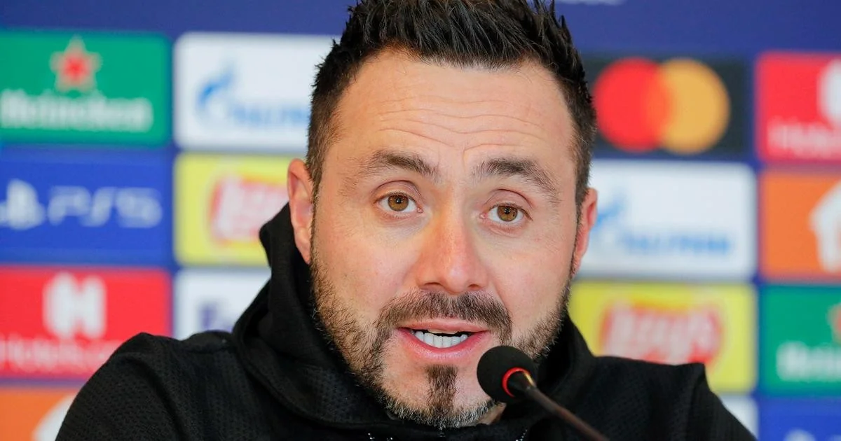 Roberto De Zerbi assume o Tottenham com missão de evitar o rebaixamento e renovar o jogo