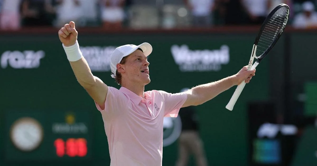 Sinner renasce em Indian Wells: vence Medvedev, conquista 6º título Masters 1000 e dedica triunfo a Kimi Antonelli