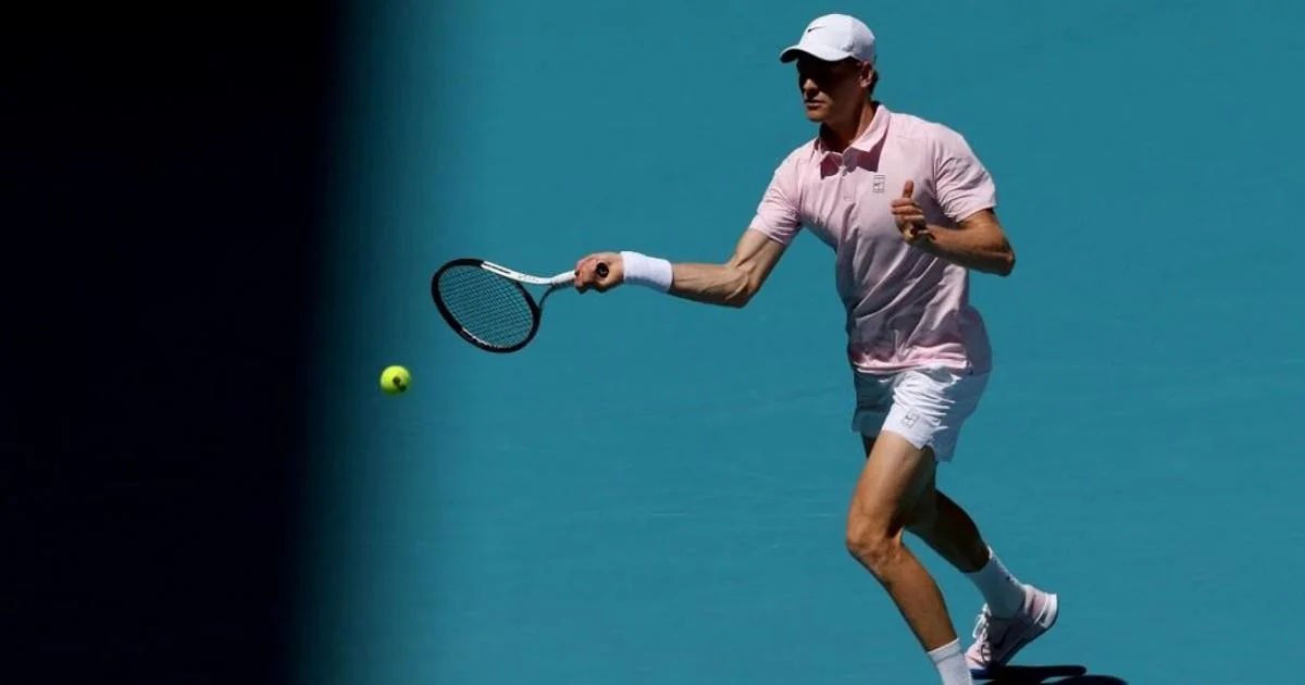 Sinner impõe domínio e avança às semifinais do Miami Open; Tiafoe eliminado
