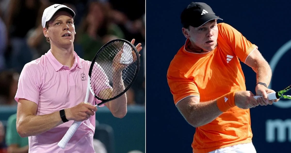 Sinner enfrenta Michelsen nos oitavos em Miami: análise do duelo e contexto histórico
