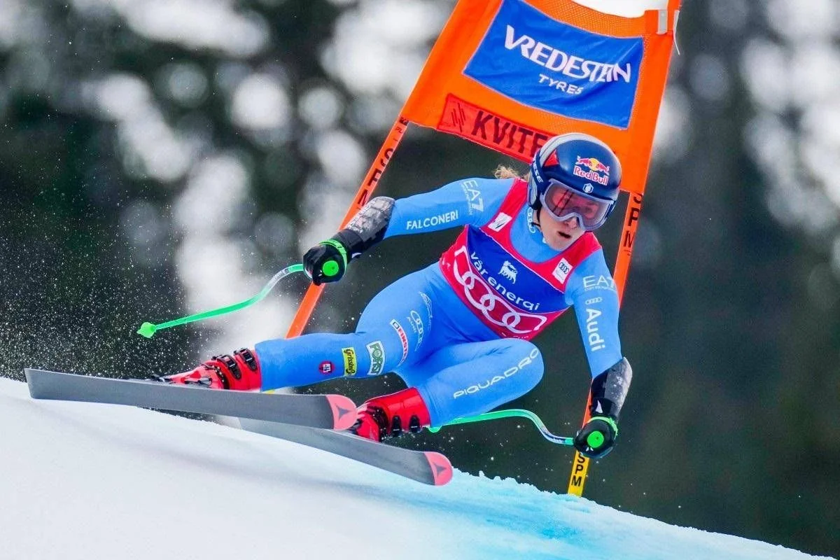 Sofia Goggia conquista a Copa do Mundo de Super-G em Kvitfjell