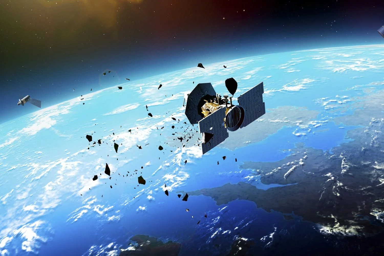 SpaceX e data centers orbitais: Lincei alertam para risco de síndrome de Kessler