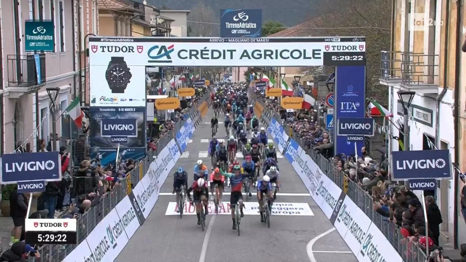 Tirreno-Adriatico 2026: 4ª etapa Tagliacozzo–Martinsicuro, 213 km com final em Tortoreto