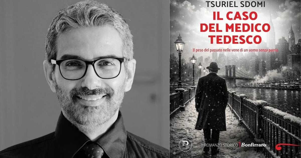 Tsuriel Sdomi e 'Il caso del medico tedesco': um romance que interroga a memória em turnê por Roma, Milão e Nápoles