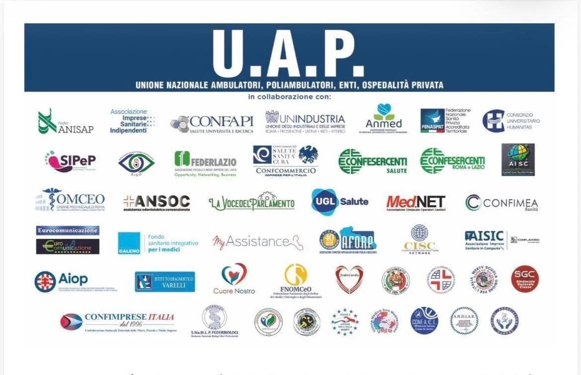 Uap convoca ato nacional no Teatro Brancaccio em Roma para defender o Serviço Sanitário Nacional