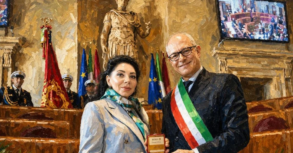 87ª Strenna dos Romanisti entregue a Gualtieri: Sorgente Group celebra Roma no 2779º aniversário