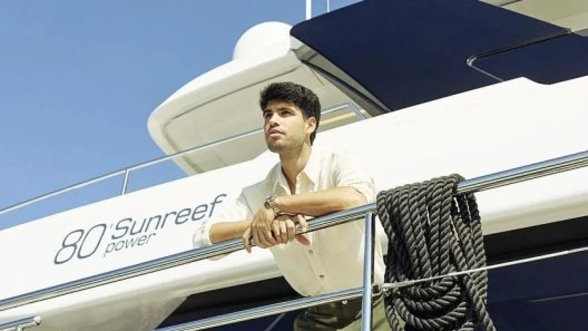 Alcaraz compra superiate da Sunreef de €9 milhões para fugir do circuito — semelhante ao de Nadal