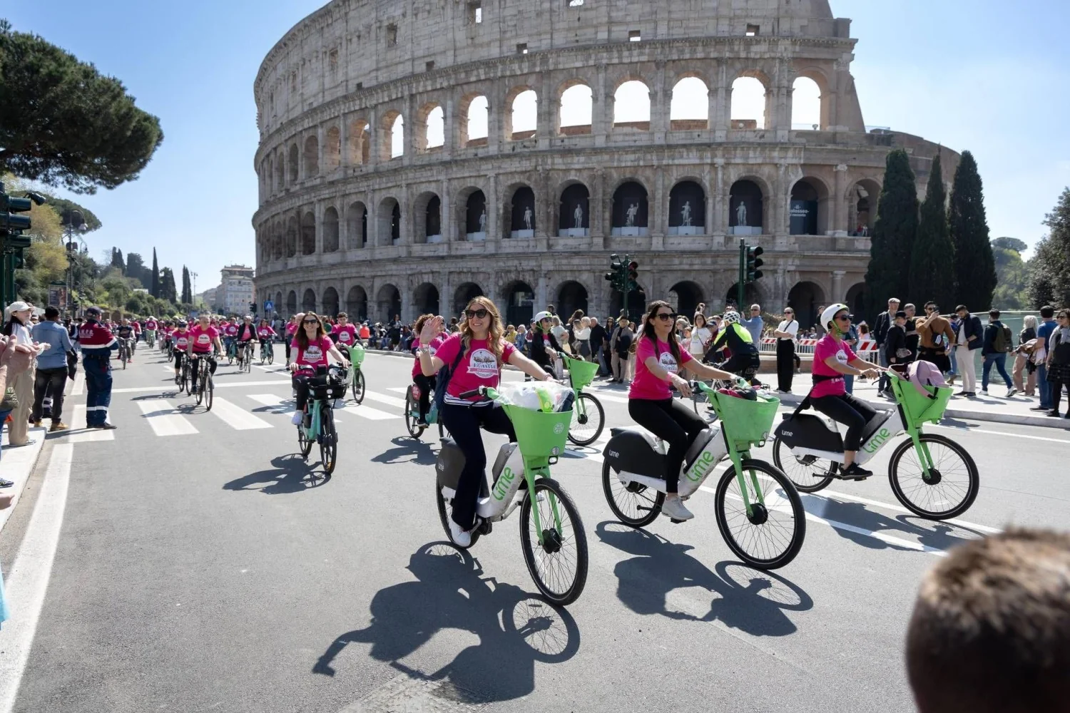 Bicinrosa 2026: Roma une esporte e prevenção do câncer de mama em pedalada solidária