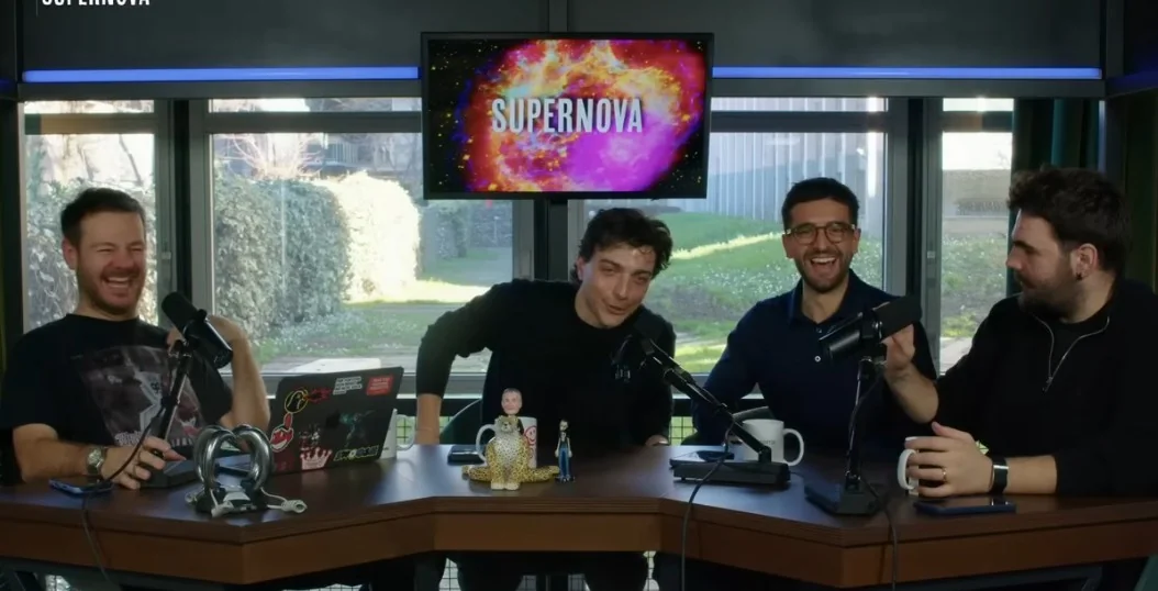 Ignazio Boschetto (Il Volo) imita e critica Bad Bunny durante podcast de Alessandro Cattelan