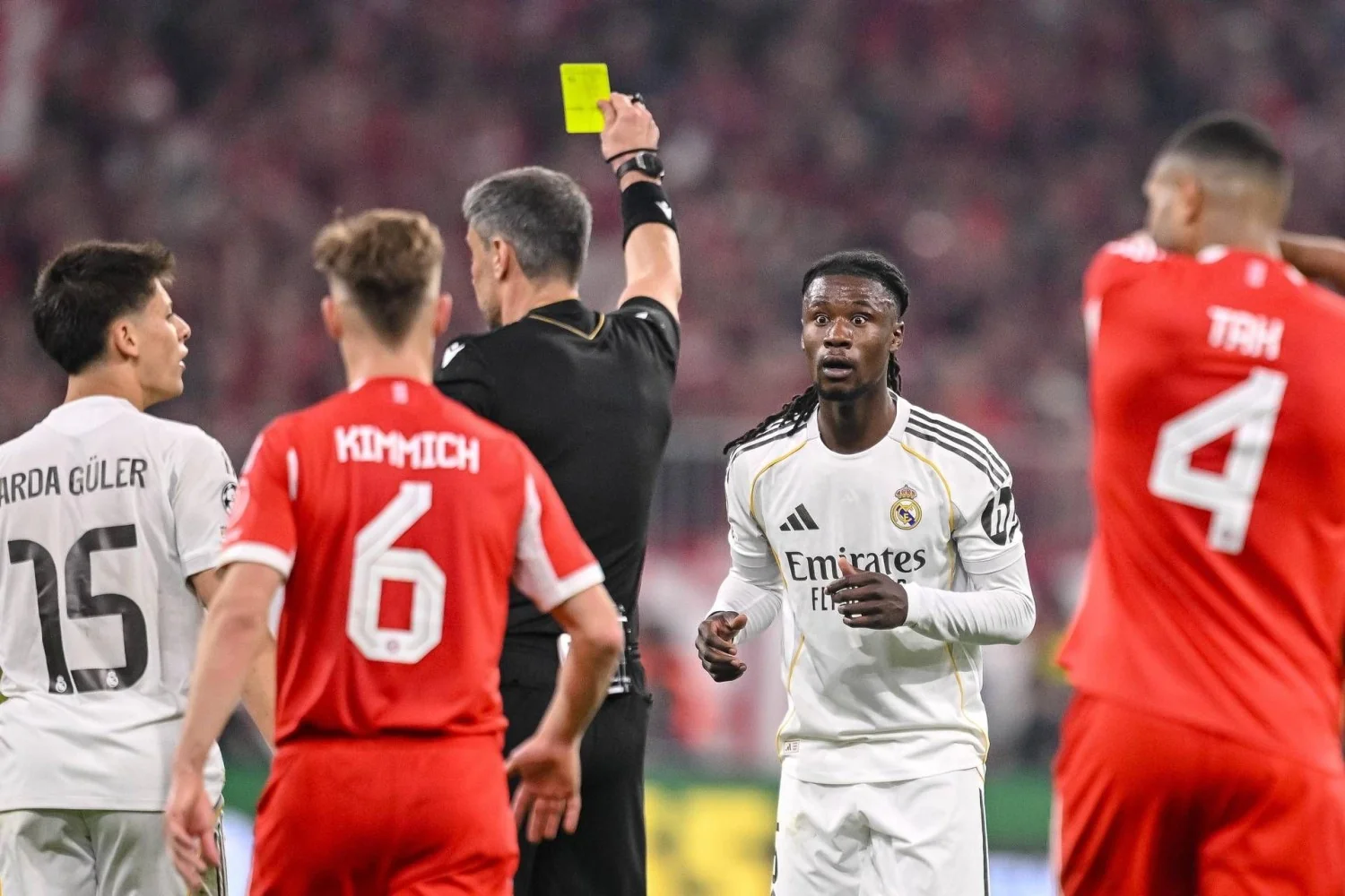 Camavinga expulso e caos: Bayern elimina o Real Madrid na Champions após decisão controversa