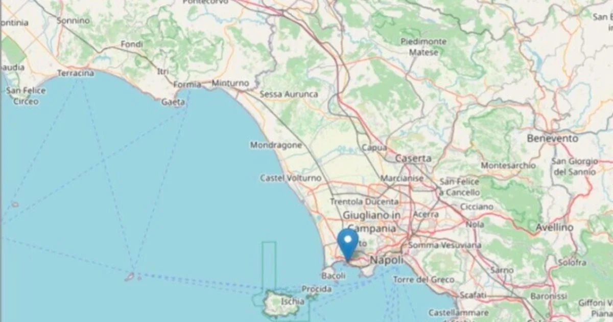 Campi Flegrei: novo sismo de magnitude 3.3 perto da Solfatara; INGV alerta para risco de explosões freaticas