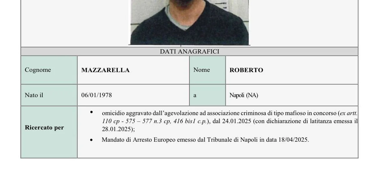 Capturado o boss Roberto Mazzarella em resort na Costiera Amalfitana
