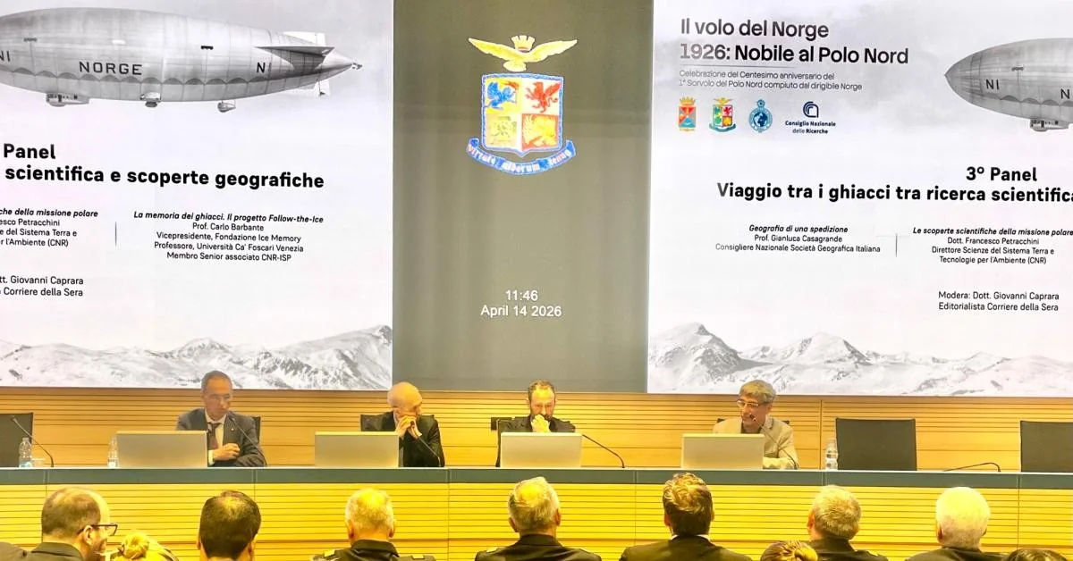 Centenário do voo do dirigível Norge: a Aeronautica Militare celebra em Roma o pioneirismo de Umberto Nobile