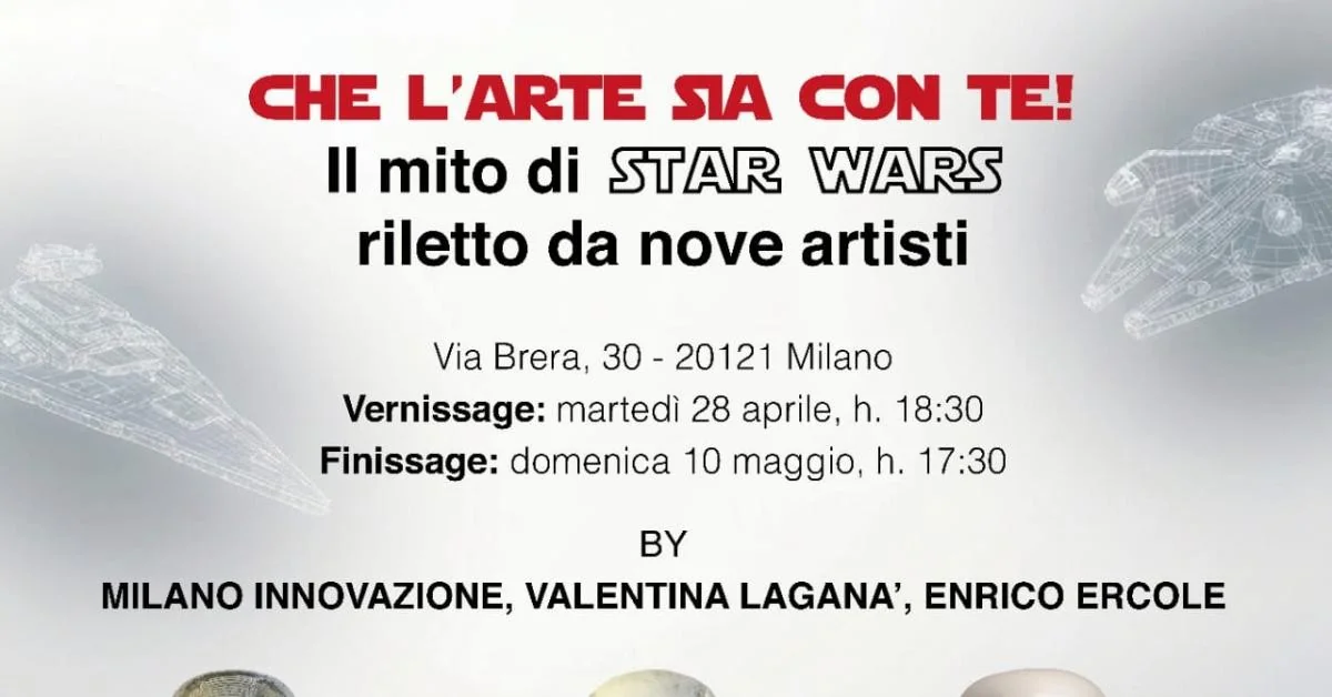 Che l'arte sia con te: exposição em Milão reúne nove capacetes de Star Wars reinterpretados por artistas
