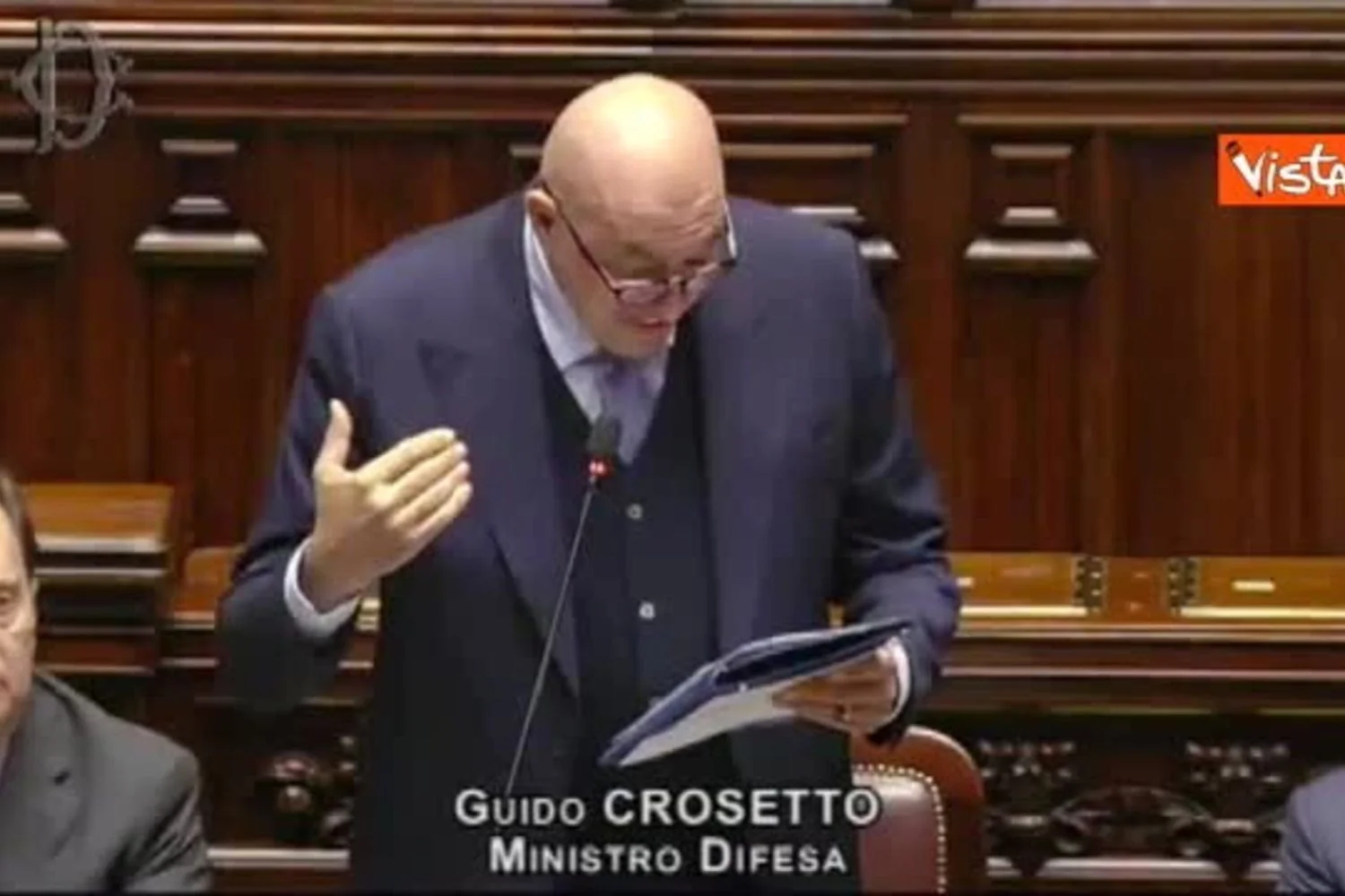 Crosetto: Acordos com os EUA são vinculantes; respeitá‑los não é entrar em guerra