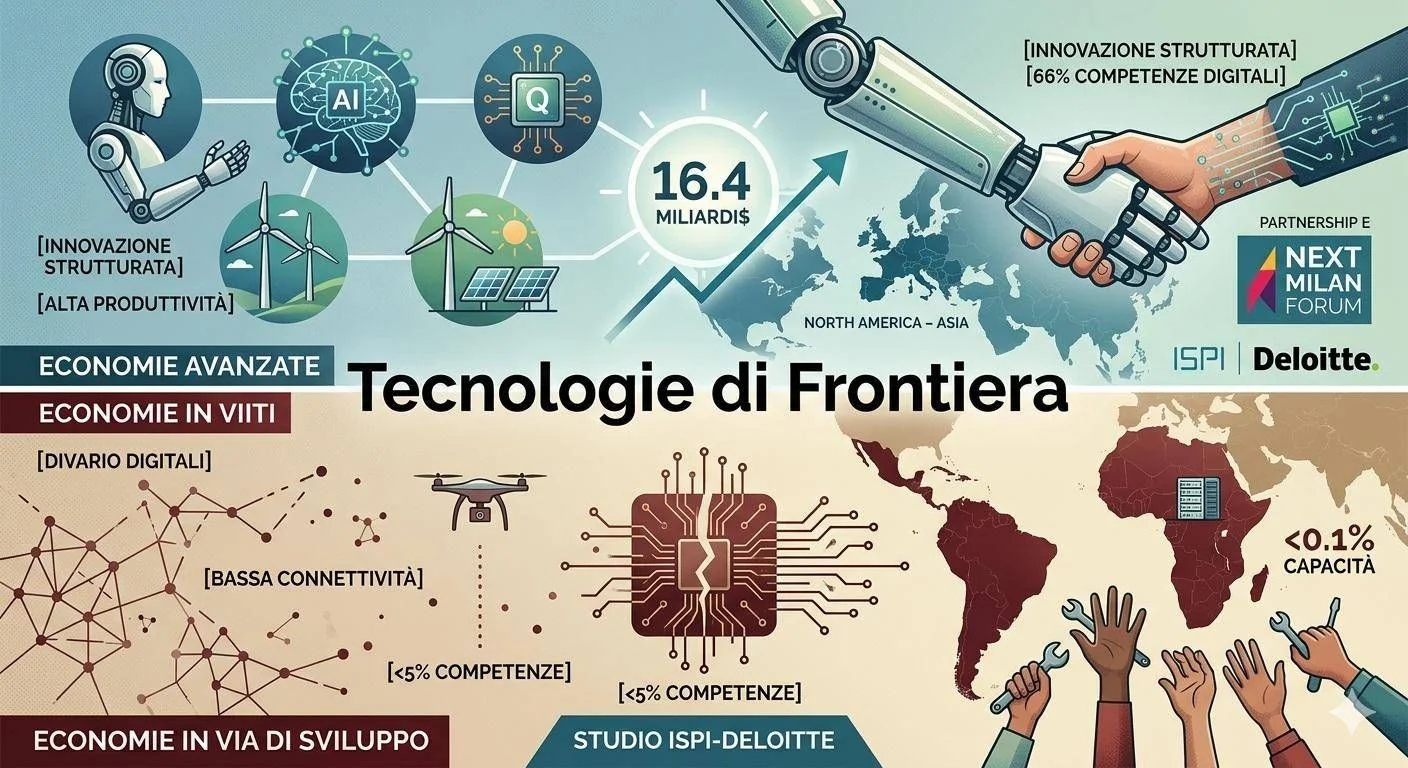 Como as tecnologias de fronteira — IA, robótica, quântica e clean tech — remodelam a economia global até 2033