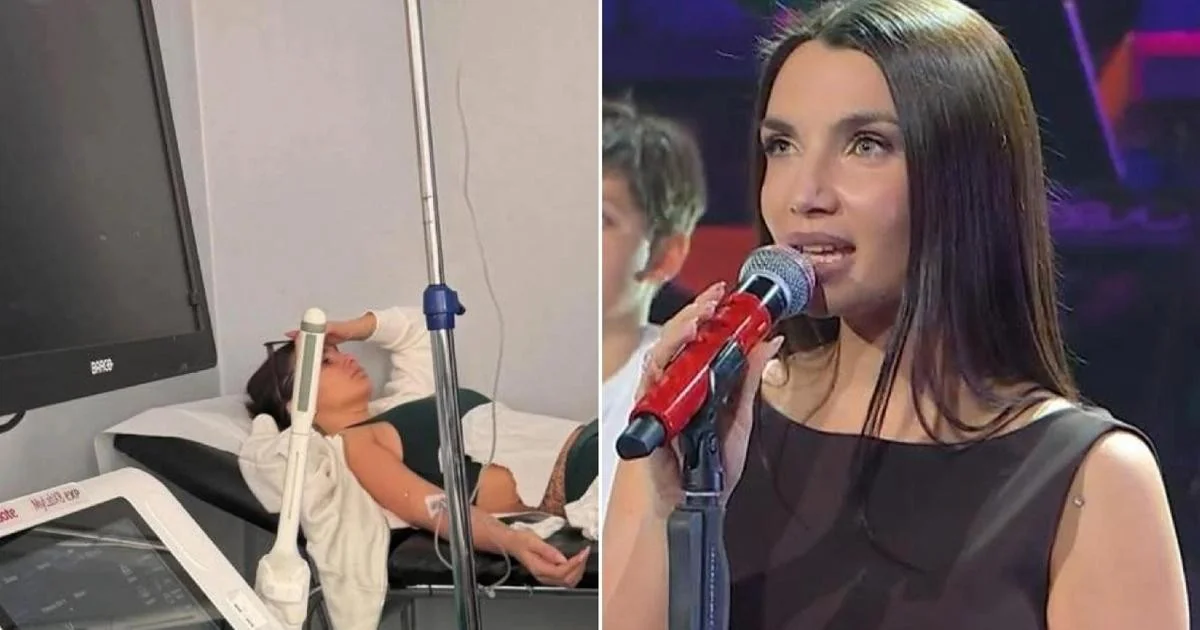 Elettra Lamborghini é hospitalizada por forte cistite e surpreende em Canzonissima com apresentação emocionante