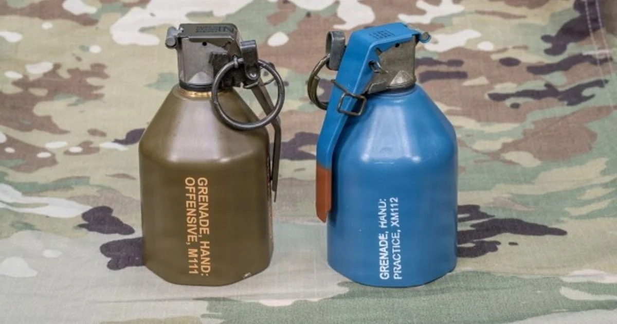 Exército dos EUA adota granada M111: ondas de choque substituem estilhaços no combate urbano