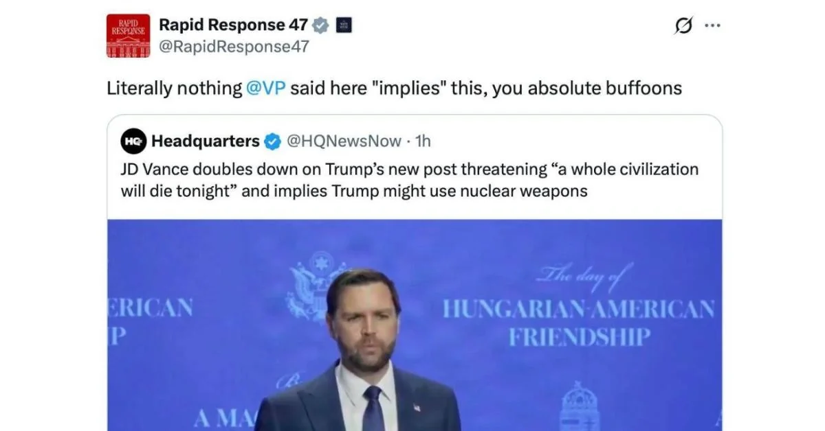 EUA negam intenção de usar armas nucleares contra o Irã após post de Trump; embaixadas no Oriente Médio são alertadas