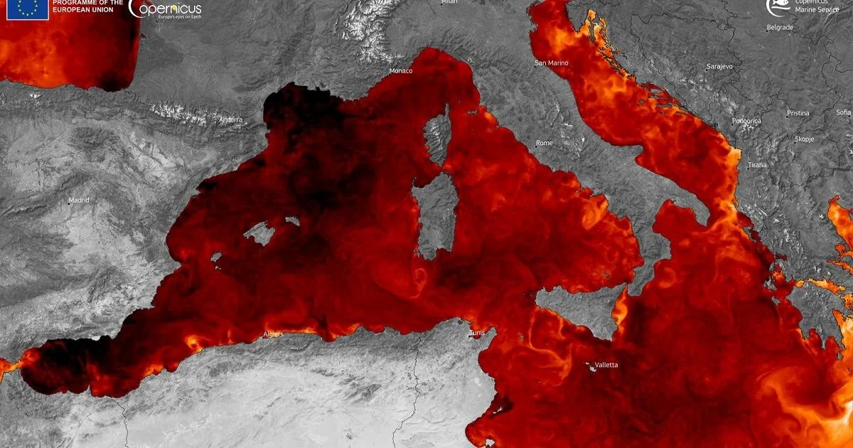 Europa em alerta: 95% do território registrou temperaturas acima da média em 2025