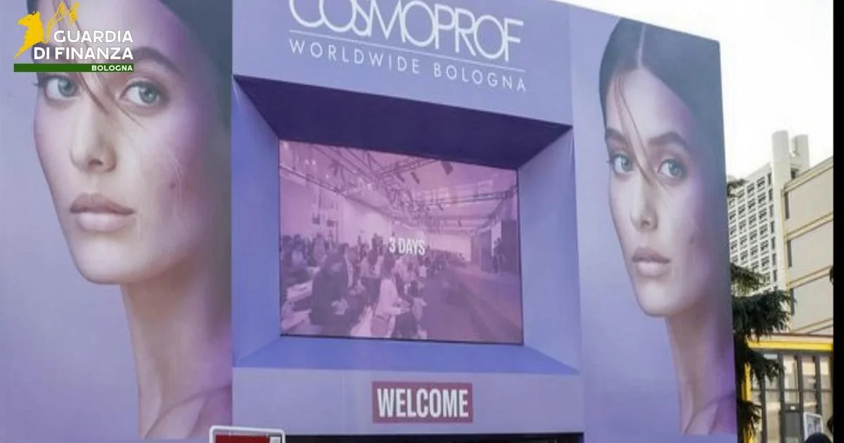 Gdf apreende 212.401 cosméticos irregulares no Cosmoprof de Bolonha e identifica 46 trabalhadores 'em negro'
