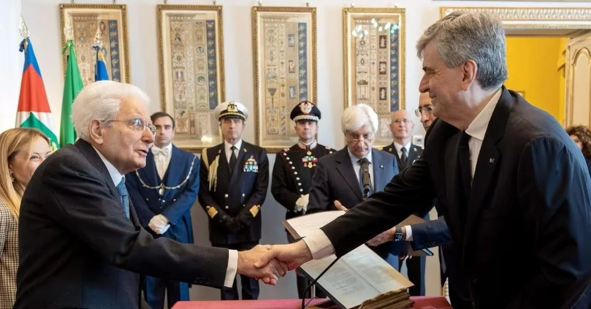 Gianmarco Mazzi assume Ministério do Turismo após juramento no Quirinale: “Setor de grande fascínio, honrado com a confiança”