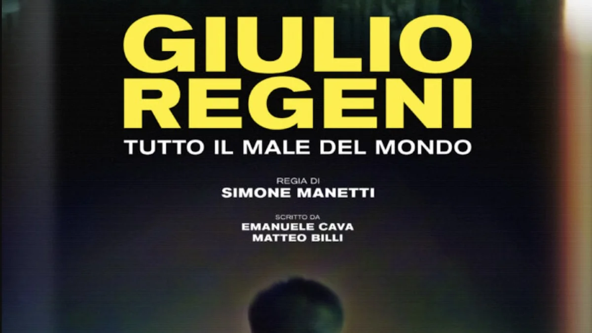 Giulio Regeni: documentário 'Tutto il male del mondo' volta às salas do Notorious em Curno