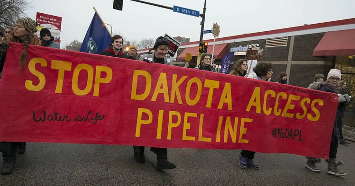Greenpeace recorre nos EUA após multa recorde por protestos contra oleoduto Dakota Access