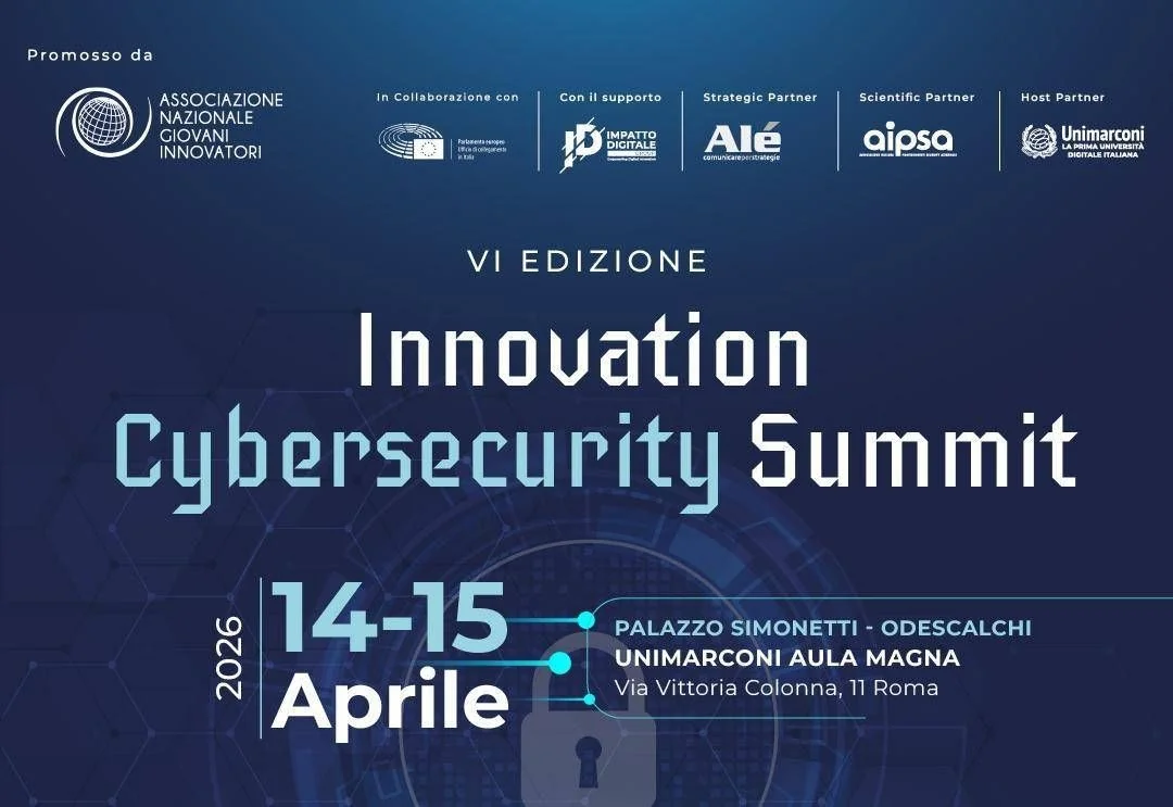 Innovation Cybersecurity Summit 2026 em Roma: IA e resiliência das infraestruturas críticas em debate