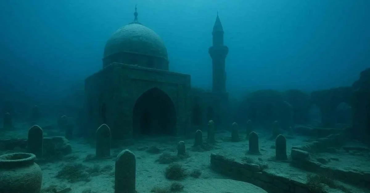 Descoberto insediamento medieval submerso no sul do lago Issyk-Kul, no Quirguistão