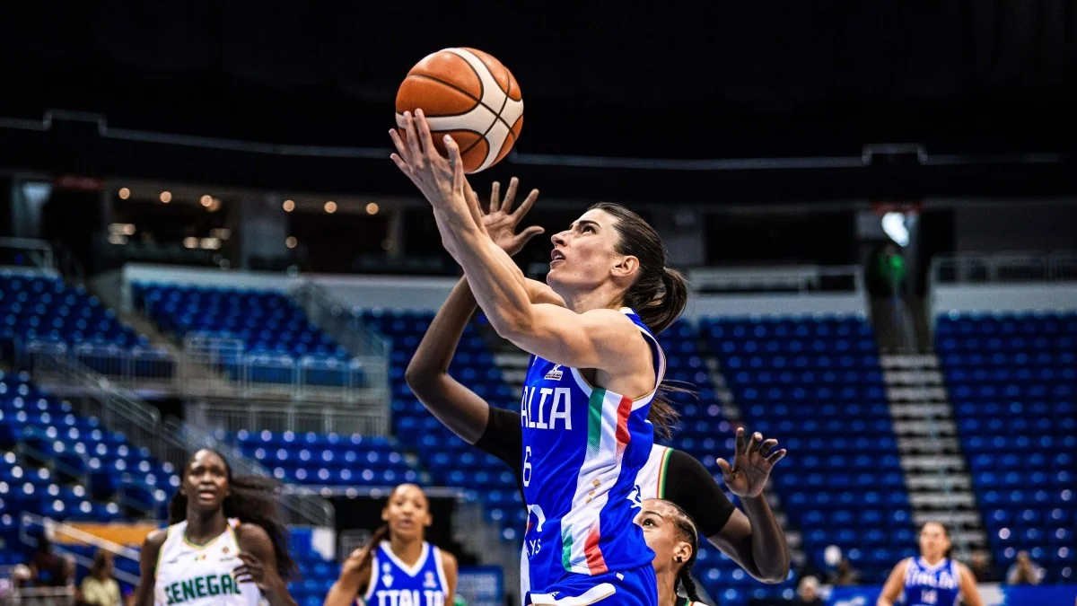 Itália enfrenta Eslovênia, Letônia e Áustria nas eliminatórias do EuroBasket feminino; vaga para Los Angeles 2028 em jogo