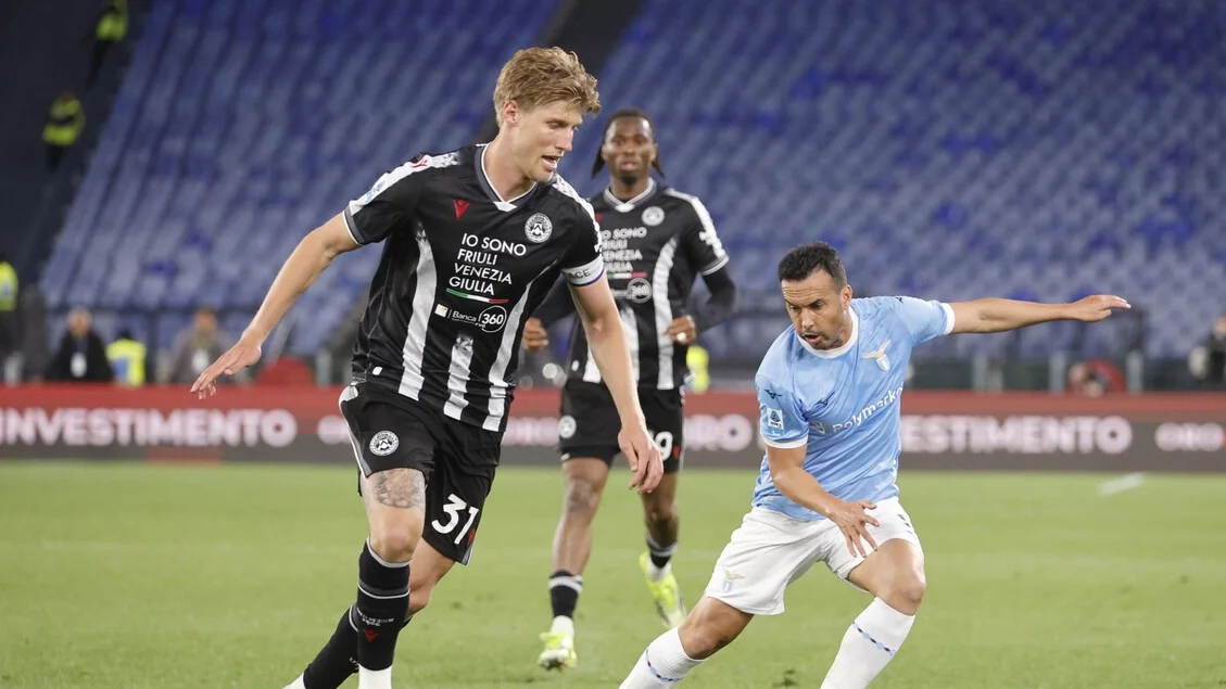 Lazio e Udinese empatam em espetáculo de seis gols no Olímpico: 3-3