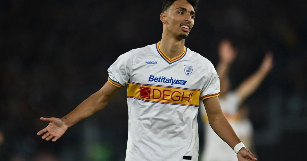 Lecce e Fiorentina empatam por 1-1 no Via del Mare; Tiago Gabriel responde a Harrison
