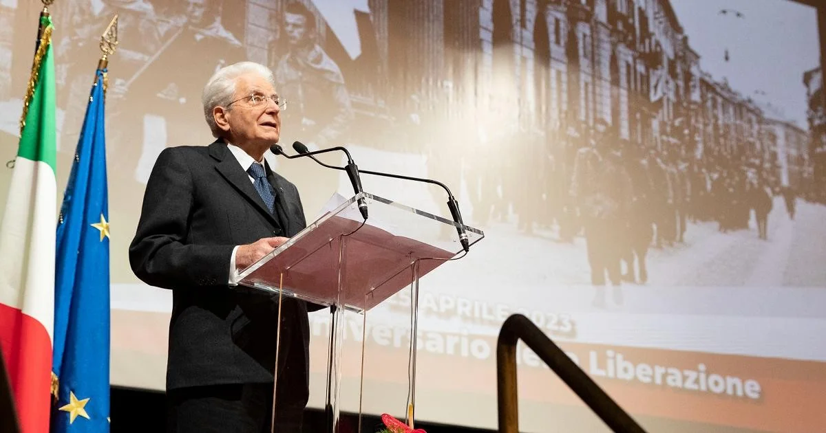 Mattarella no 25 de Abril: “A lei do mais forte gera barbárie” e a urgência de proteger a democracia