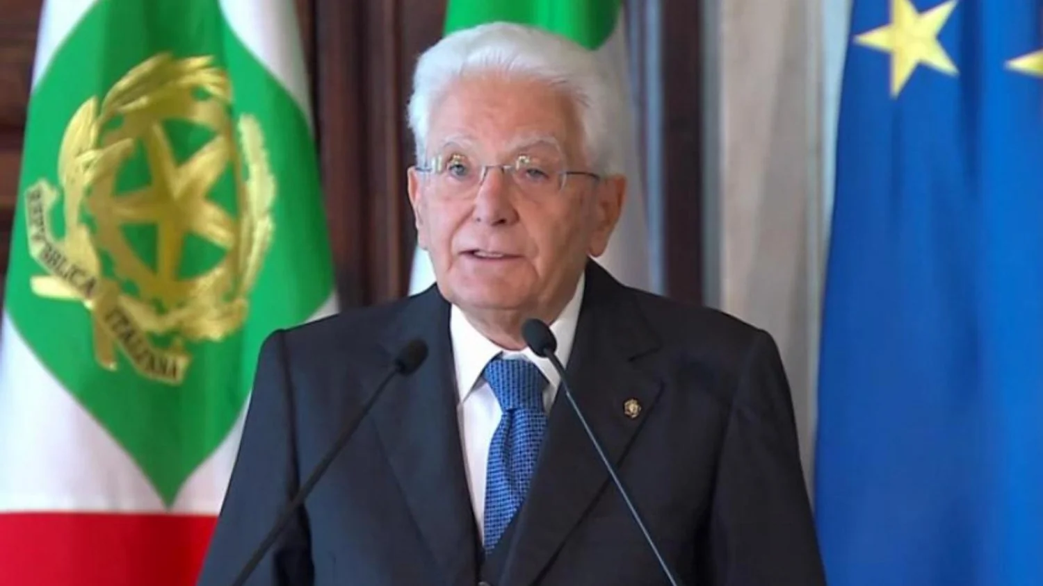 Mattarella no Quirinale: "Informação livre e independente é premissa da democracia"