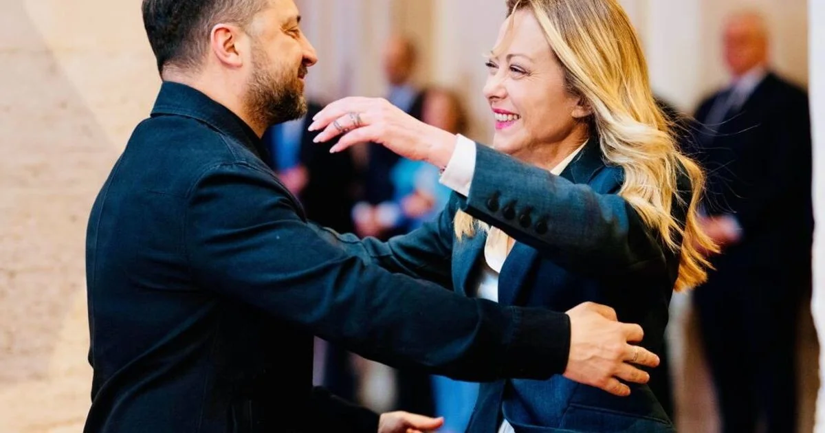 Meloni anuncia produção conjunta de drones com Zelensky e reafirma apoio '360 graus' à Ucrânia