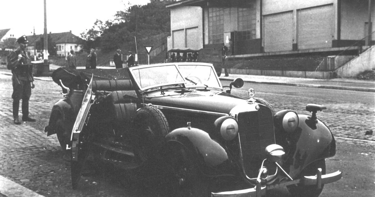 Historiadores tchecos identificam e restauram a Mercedes do atentado que feriu Reinhard Heydrich