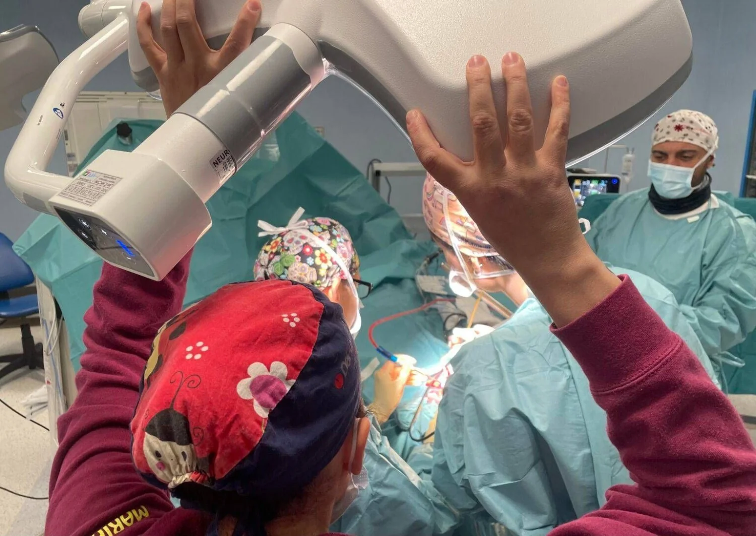 Neurocirurgia awake com hipnose: lesão no córtex motor do pé removida no Neuromed