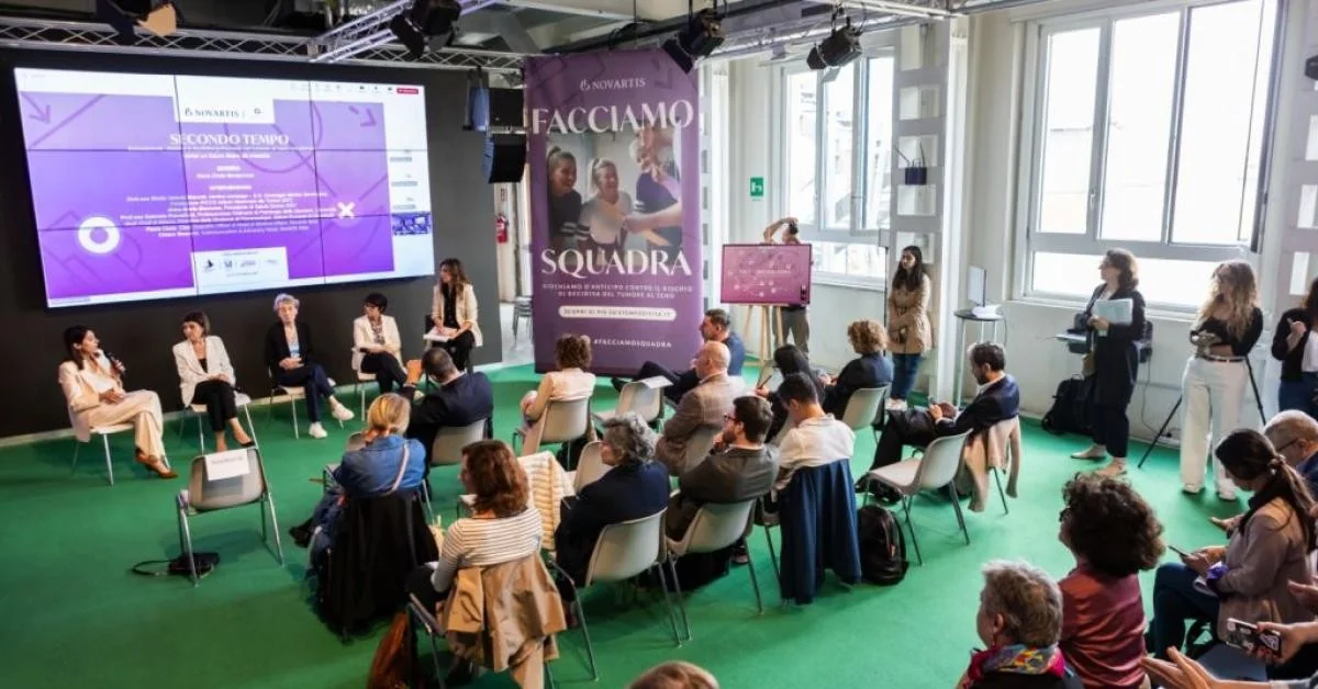 Novartis lança campanha 'Facciamo squadra' para reduzir o risco de recidiva do câncer de mama