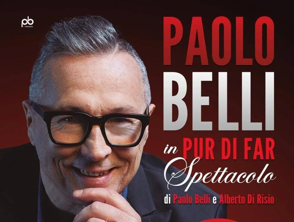 Paolo Belli estreia em teatro com 'Pur di far spettacolo' e realiza sonho de infância