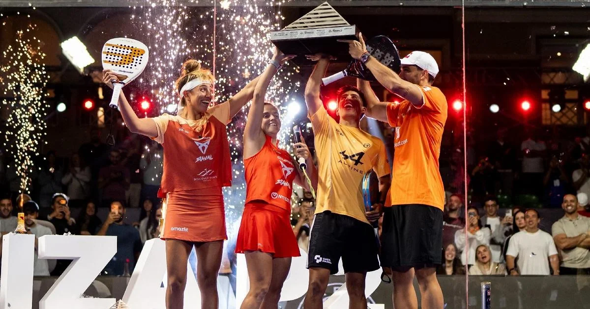 Premier Padel Newgiza P2: Chingalan vencem novamente; Paula e Bea repetem o título sob as pirâmides