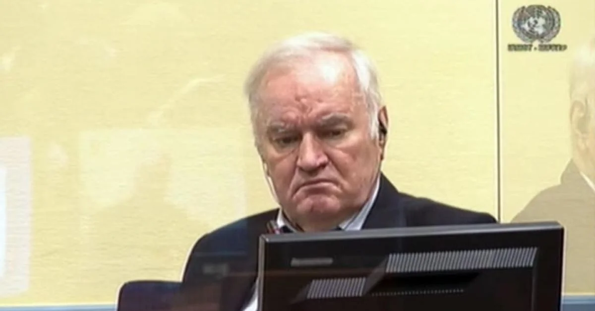 Ratko Mladic sofre ictus na prisão da Haia; família relata agravamento das condições